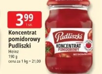Koncentrat pomidorowy Pudliszki Heinz