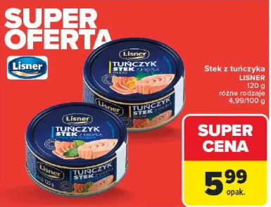 Stek z tuńczyka LISNER