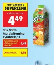 Sok 100% Multivitamina Tymbark