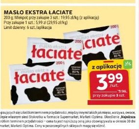 Masło ekstra Łaciate