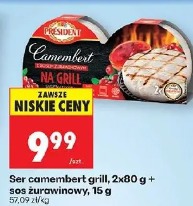 Ser camembert grill Président