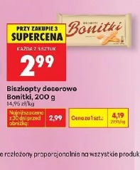 Biszkopty deserowe Bonitki