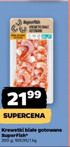 Krewetki białe gotowane SuperFish