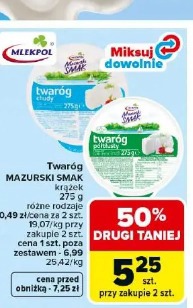 Twaróg Mazurski Smak Mlekpol