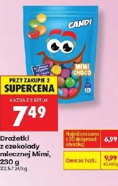 Draże z czekolady mlecznej Mimi