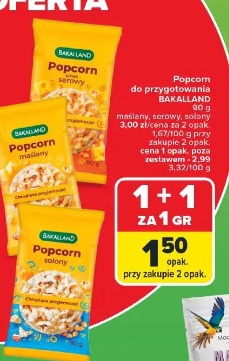 Popcorn do przygotowania BAKALLAND