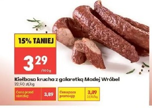 Kiełbasa krucha z galaretką Madej Wróbel
