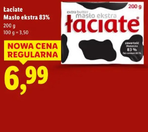 Łaciate Masło ekstra 83%