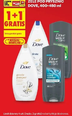 Żele pod prysznic Dove