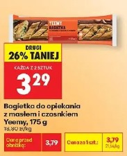 Bagietka do opiekania z masłem i czosnkiem Yeemy