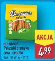 Beskidzkie Paluszki o smaku sera i cebuli