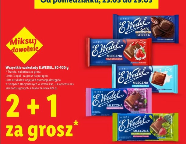 E.Wedel czekolady