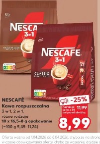 Nescafé Kawa rozpuszczalna 3 w 1, 2 w 1