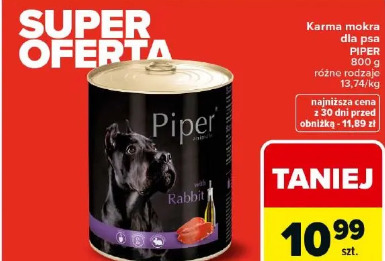 Karma mokra dla psa PIPER