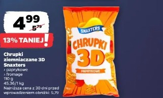 Chrupki ziemniaczane 3D Snaxters