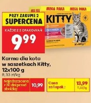 Karma dla kota w saszetkach Kitty, 12x100 g