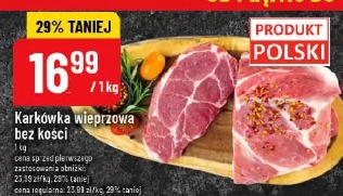 Karkówka wieprzowa bez kości