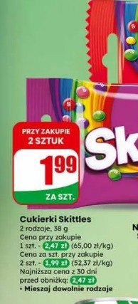 Cukierki Skittles