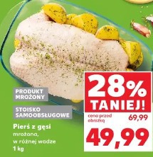 Pierś z gęsi mrożona