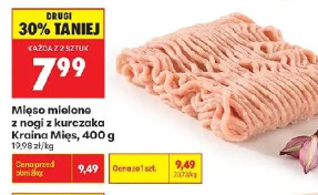 Mięso mielone z nogi z kurczaka Kraina Mięs