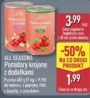 All Seasons Pomidory krojone z dodatkami