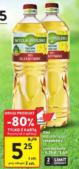 Olej rzepakowy Wielkopolski
