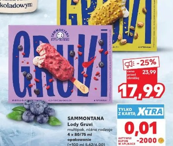 Sammontana lody Gruvi