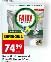 Kapsułki do zmywarki Fairy Platinum