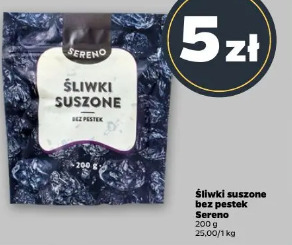 Śliwki suszone bez pestek Sereno