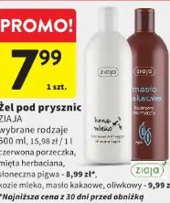 Ziaja żel pod prysznic wybrane rodzaje