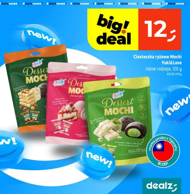 Ciasteczka ryżowe Mochi Yuki&Love