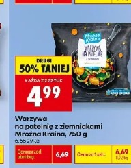 Warzywa na patelnię ze ziemniakami Mrożona Kraina