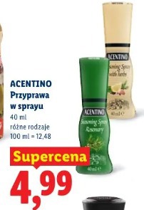 Acentino Przyprawa w sprayu różne rodzaje