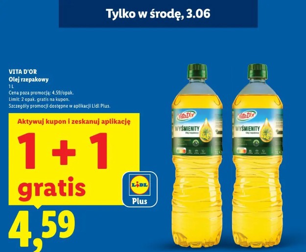 Vita D'or Olej rzepakowy