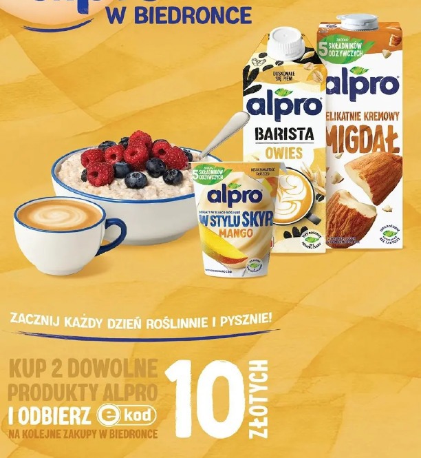 Alpro dowolne produkty