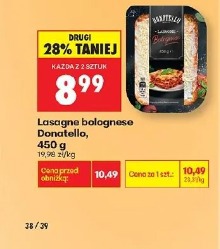 Lasagne bolognese Donatello