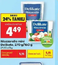 Mozzarella mini Delikate