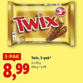 Twix, 3-pak