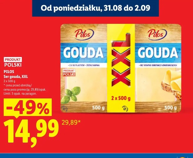 Pilos ser gouda XXL