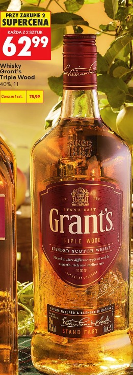 Whisky Grant's Triple Wood