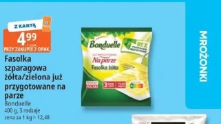 Fasolka szparagowa żółta/zielona już przygotowane na parze Bonduelle