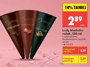 Lody Marletto rożek