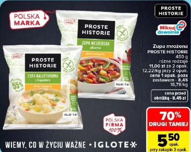 Zupa mrożona Proste Historie