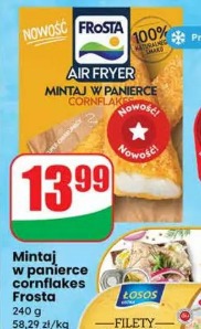 Mintaj w panierce cornflakes Frosta
