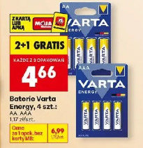 Baterie Varta Energy