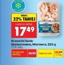 Krewetki białe blanszowane Marinero