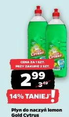 Płyn do naczyń lemon Gold Cytrus
