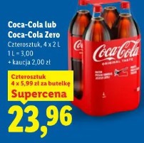 Coca-Cola lub Coca-Cola Zero