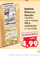 Ekmak swojski makaron