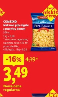 Combino Makaron pipe rigate z pszenicy durum